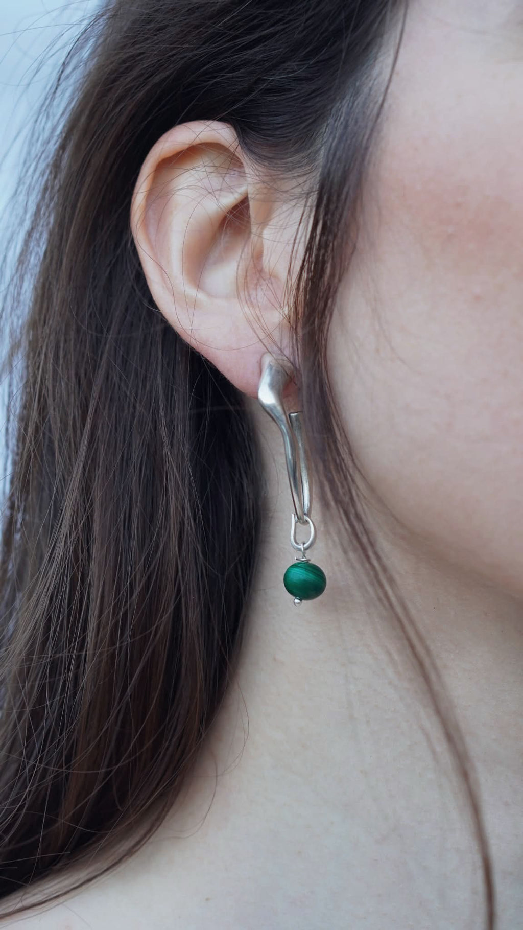 Malachite gemstone
