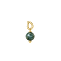 Nephrite Jade fragment in 18K gold plating